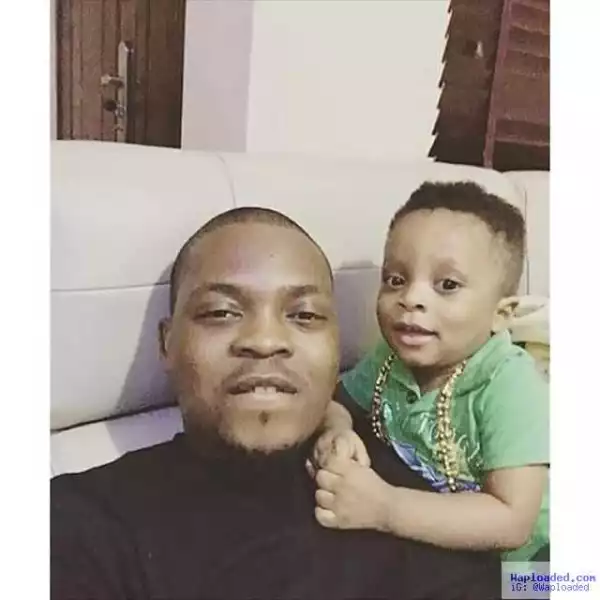 Photo: Olamide Shares Very Cute Selfie With His Son Maximilliano